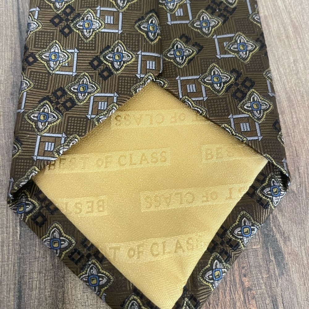 Robert Talbott Men's Brown Patterned Tie - image 8